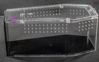 “Medium black coffin-shaped spider enclosure standing upright”

“Coffin-shaped jumping spider tank with front door open”

“Horizontal setup of coffin enclosure for terrestrial true spiders”

“Black and clear acrylic spider box with ventilation holes”
