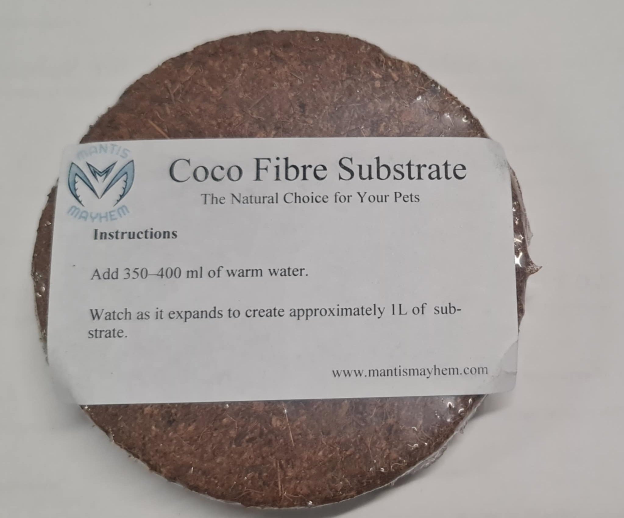 Coco Fibre Substrate (7.5 cm disc )